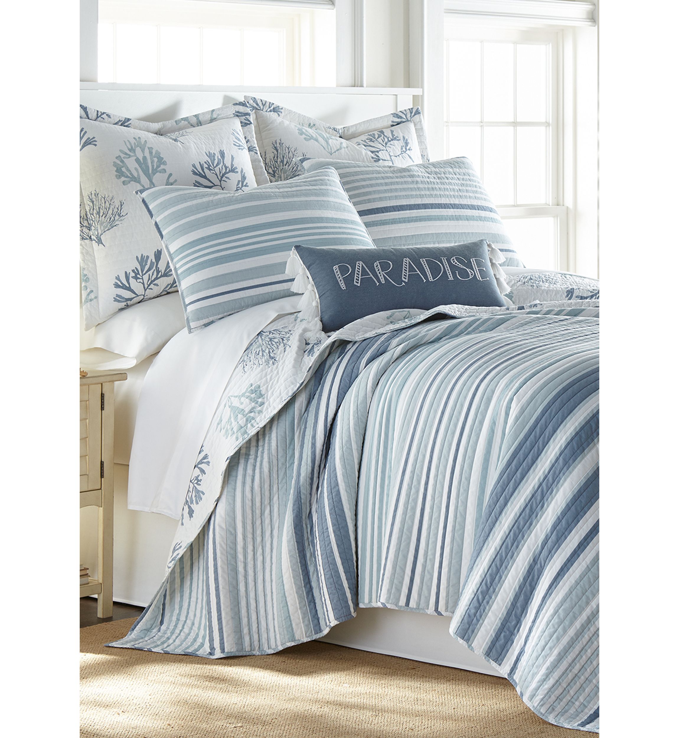 Truro Full/Queen Quilt Set