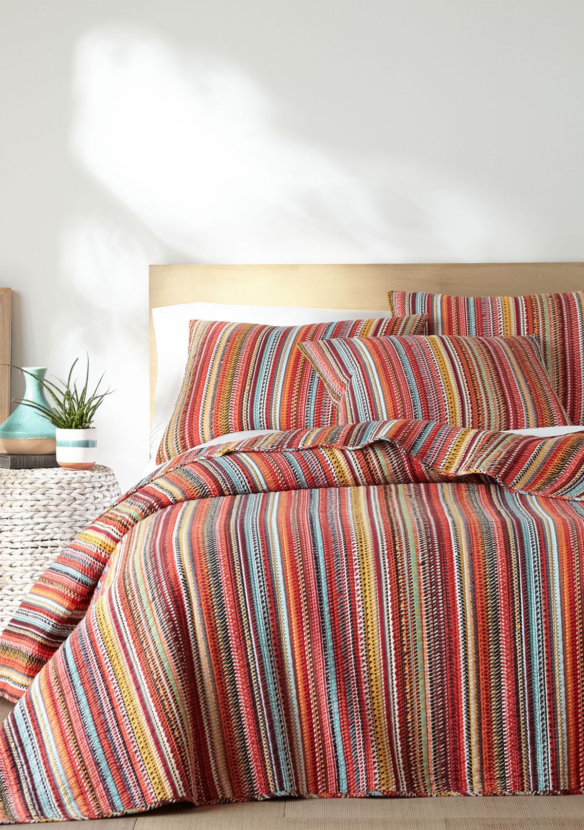  Uluru Stripe Full/Queen Quilt Set
