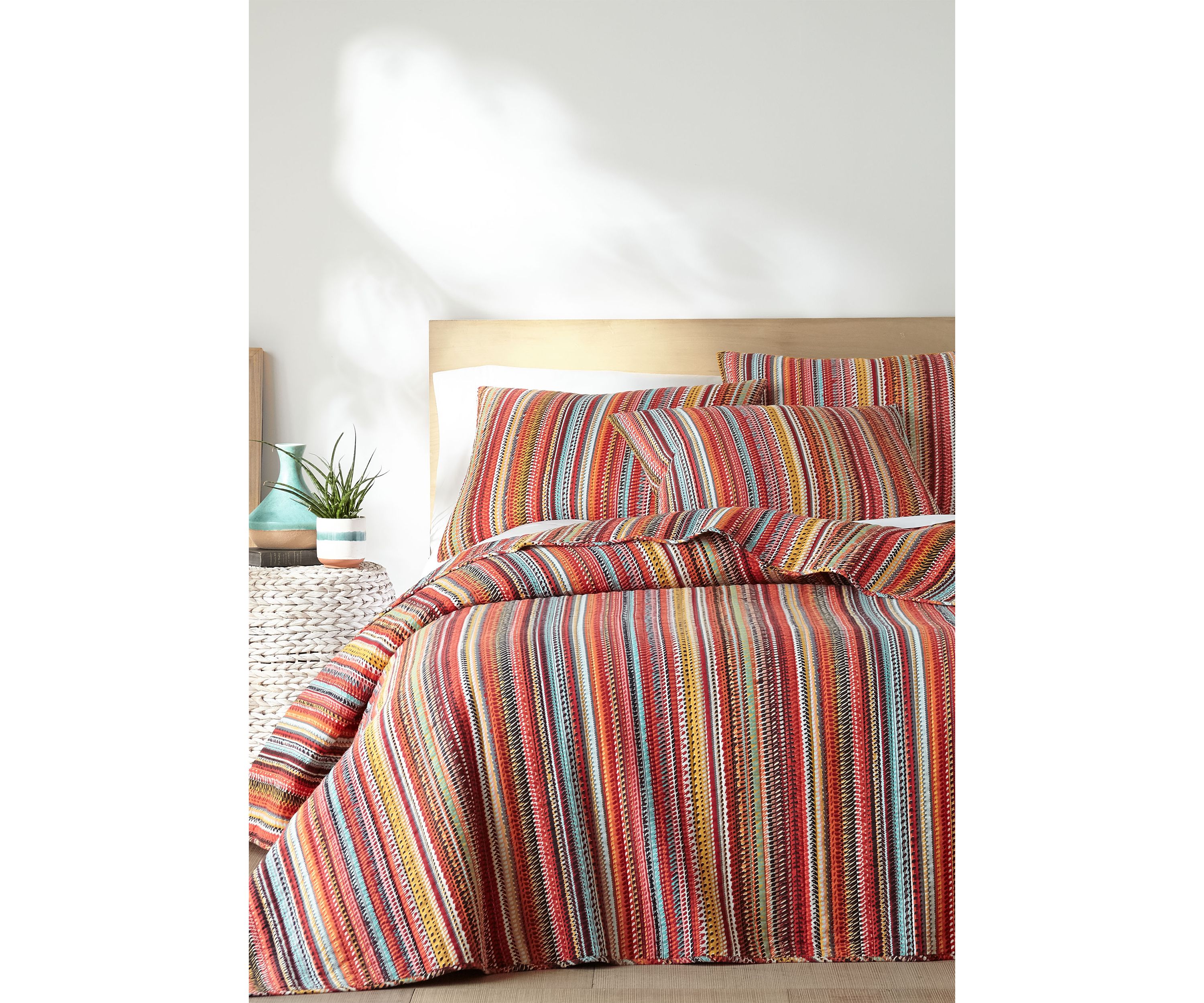  Uluru Stripe Full/Queen Quilt Set