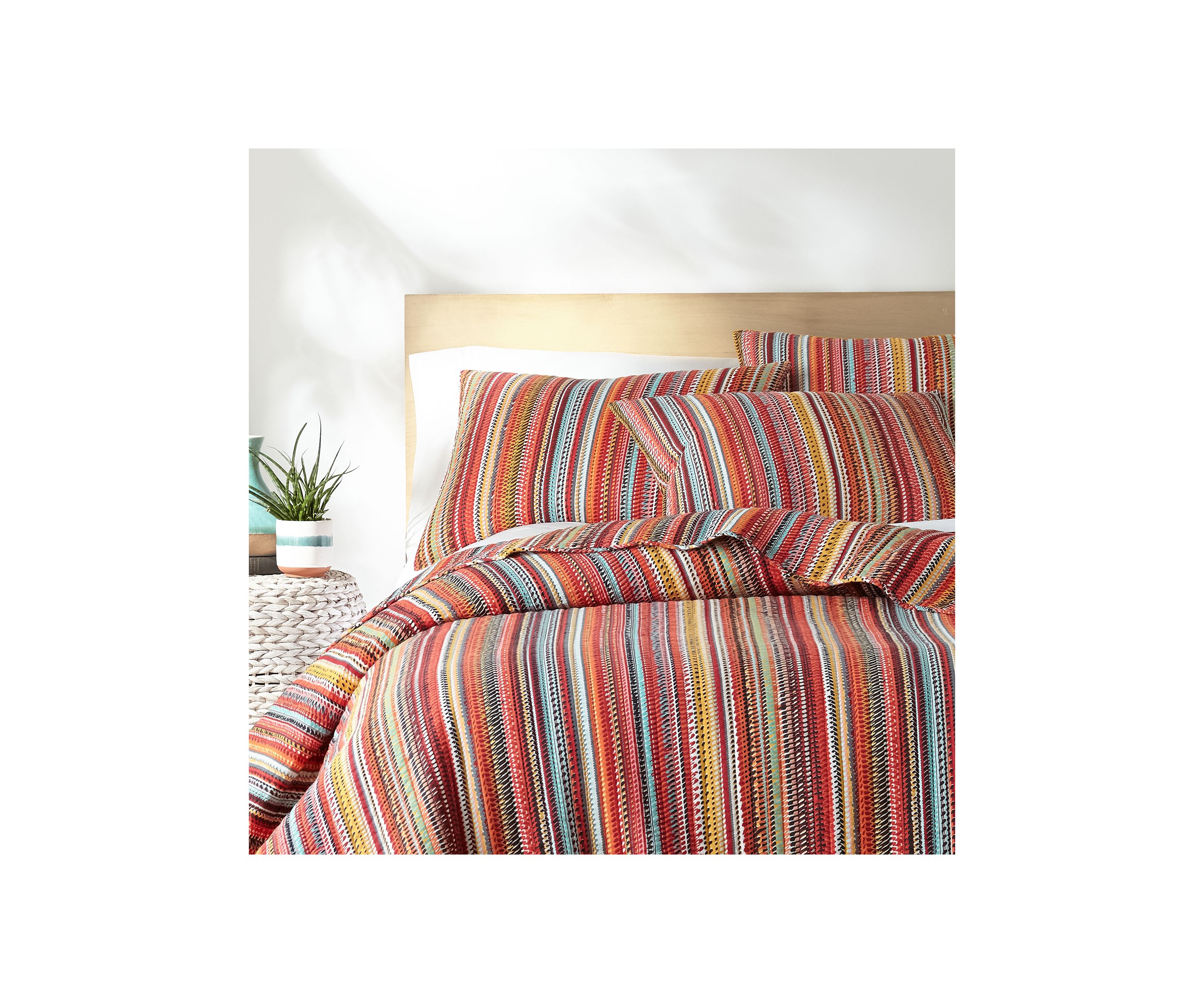  Uluru Stripe Full/Queen Quilt Set