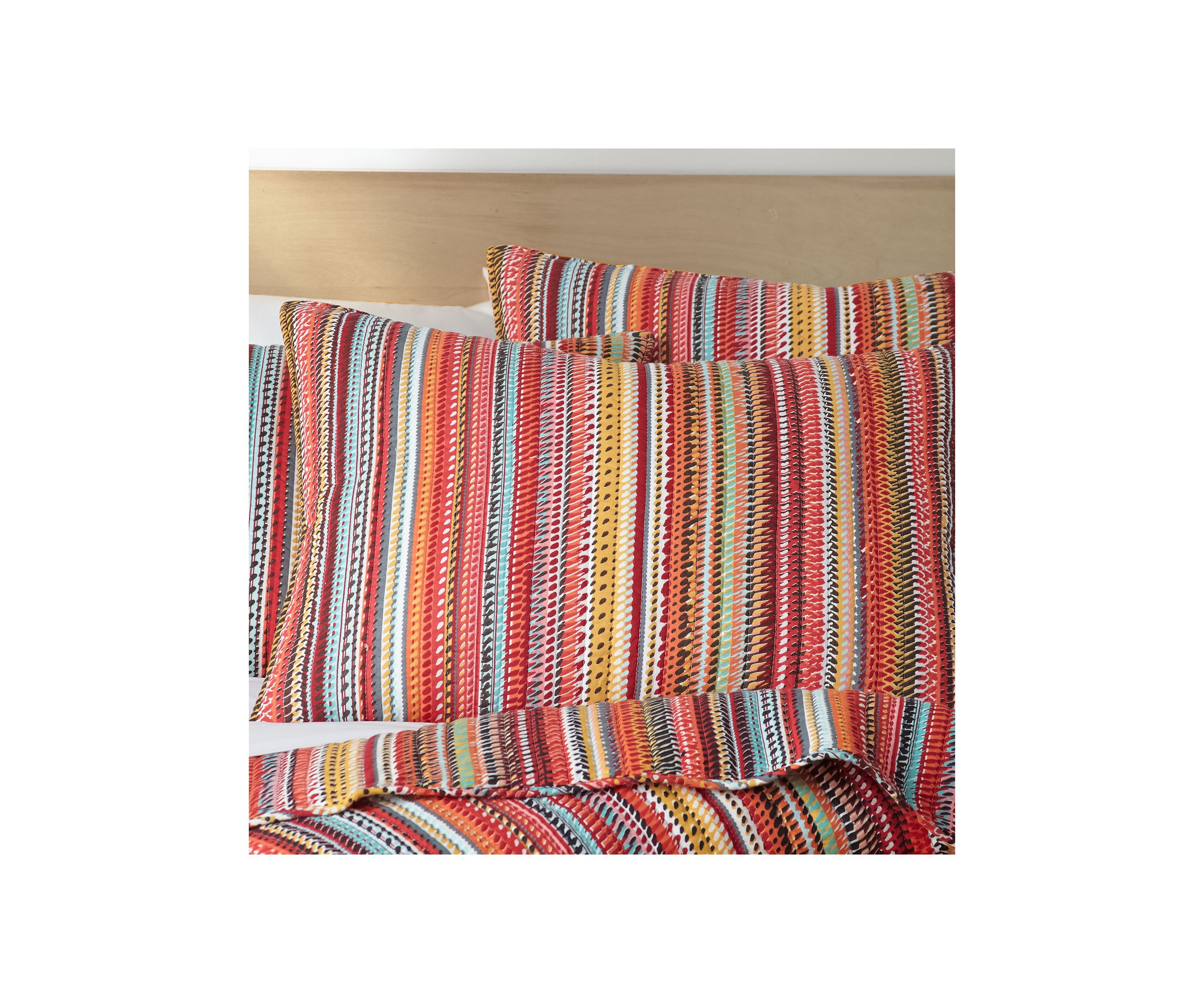  Uluru Stripe Full/Queen Quilt Set