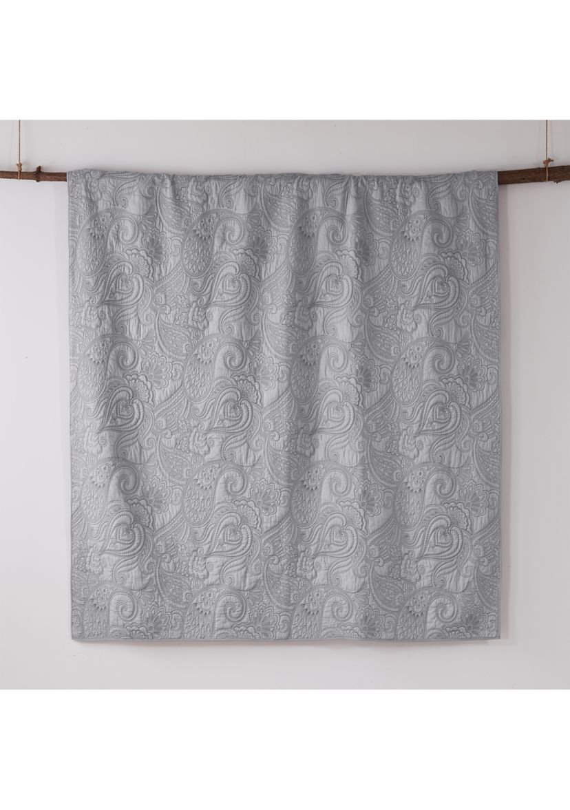 Perla Gray Quilt Set