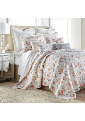 Pippa Floral Quilt Set - Full/queen Quilt And Two Standard Pillow