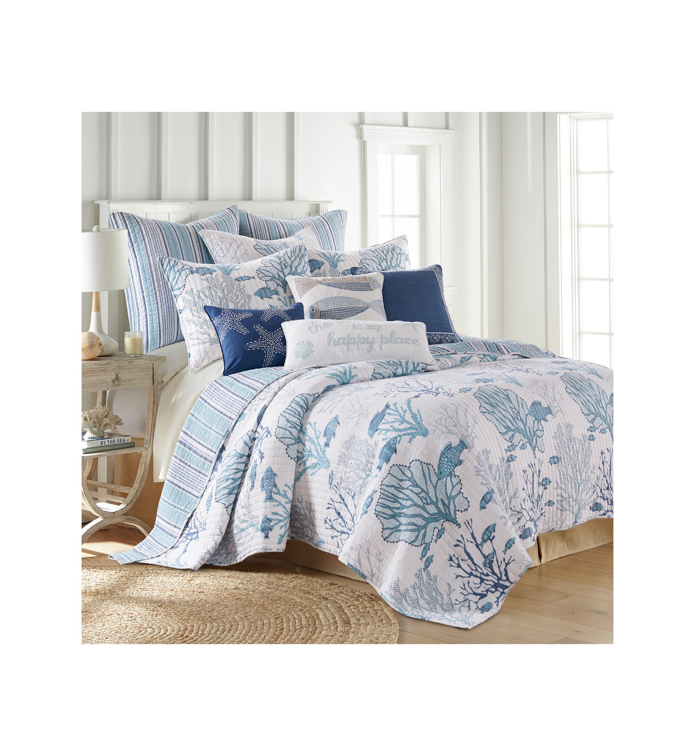 Lacey Sea Quilt Set