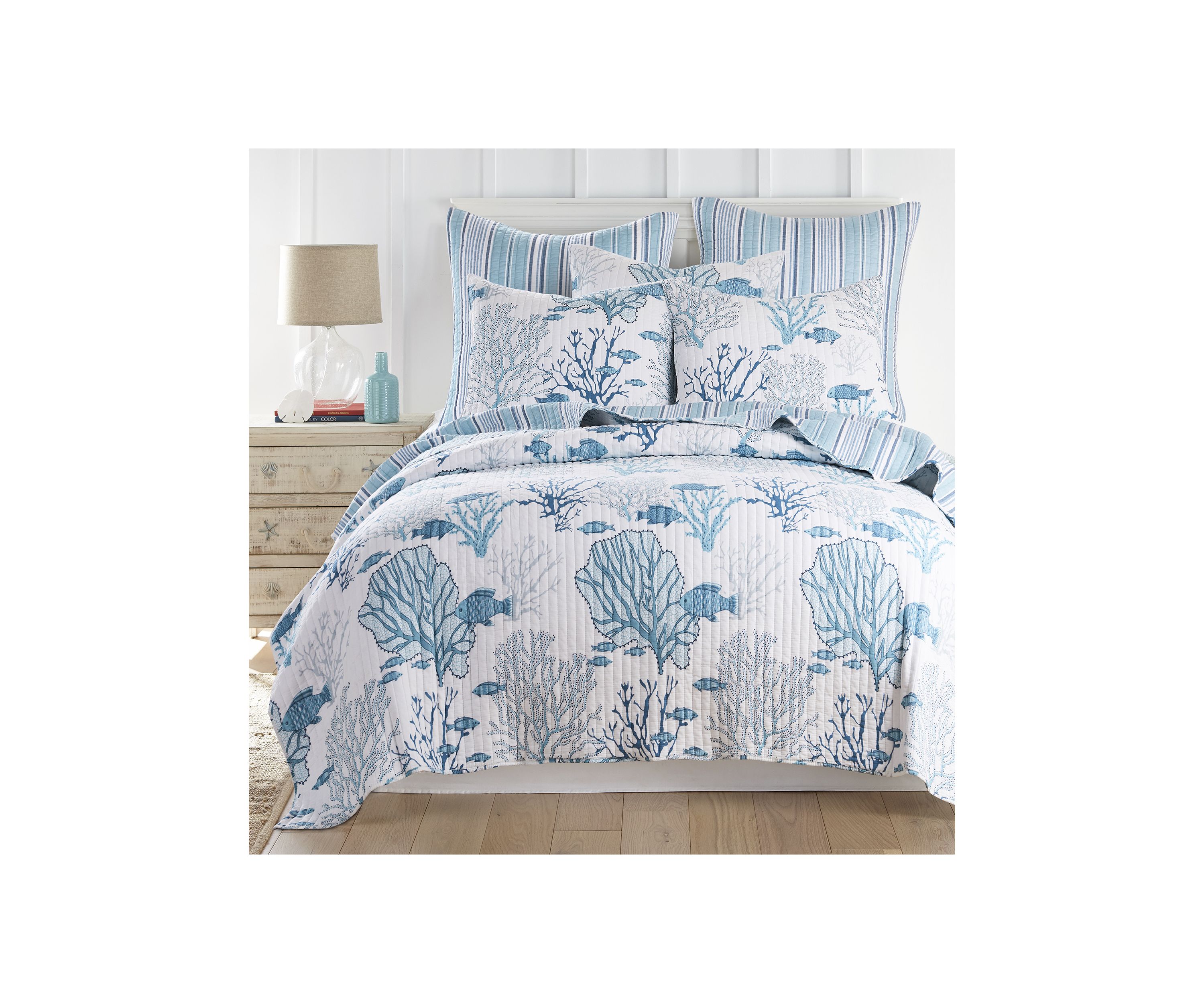 Lacey Sea Quilt Set