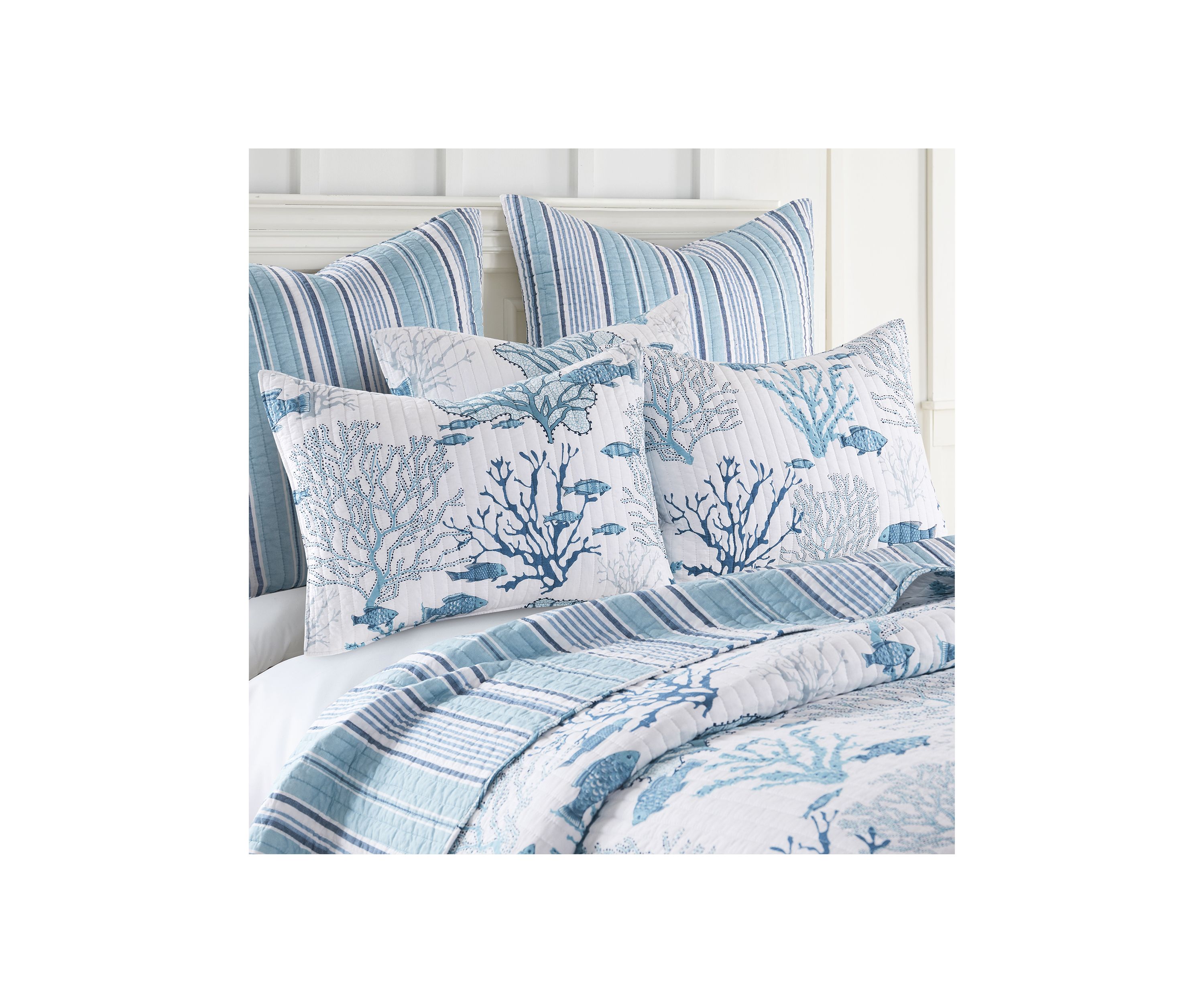 Lacey Sea Quilt Set