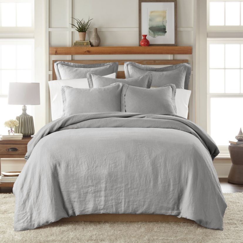 French Flax Washed Linen Duvet Cover
