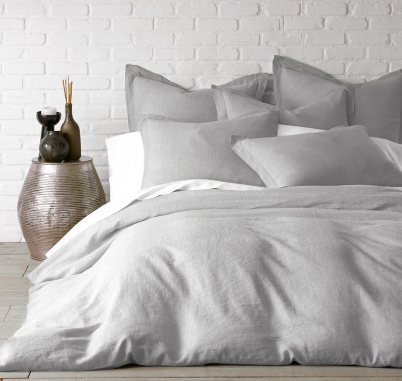 French Flax Washed Linen Duvet Cover