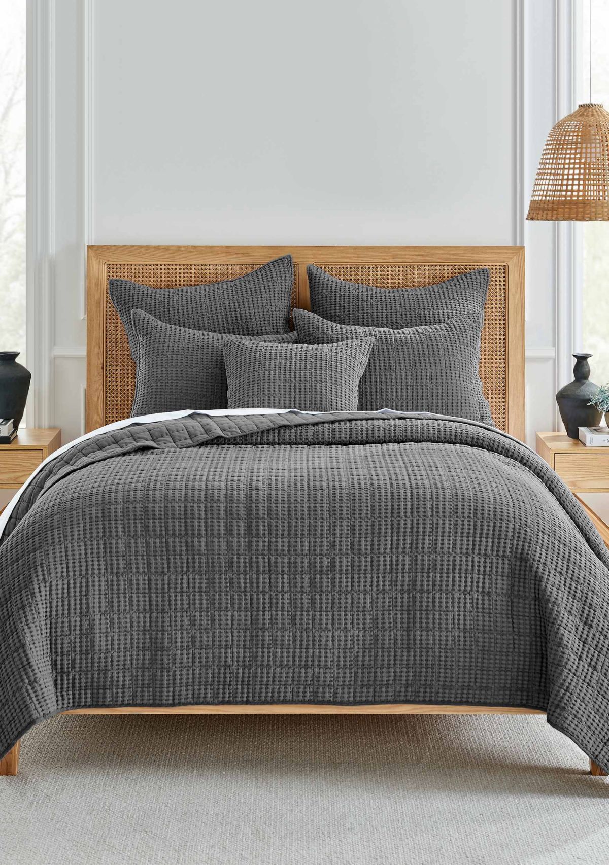 Mills Waffle Quilt Set
