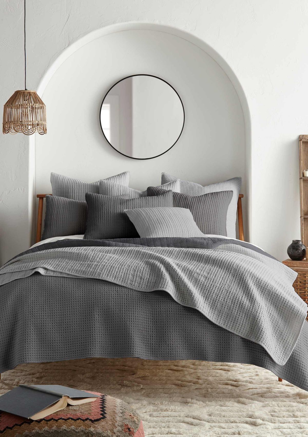 Mills Waffle Quilt Set