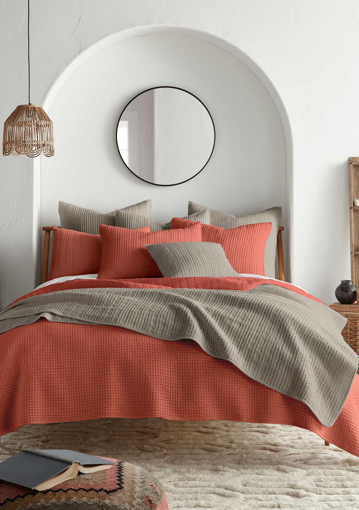 Mills Waffle Quilt Set