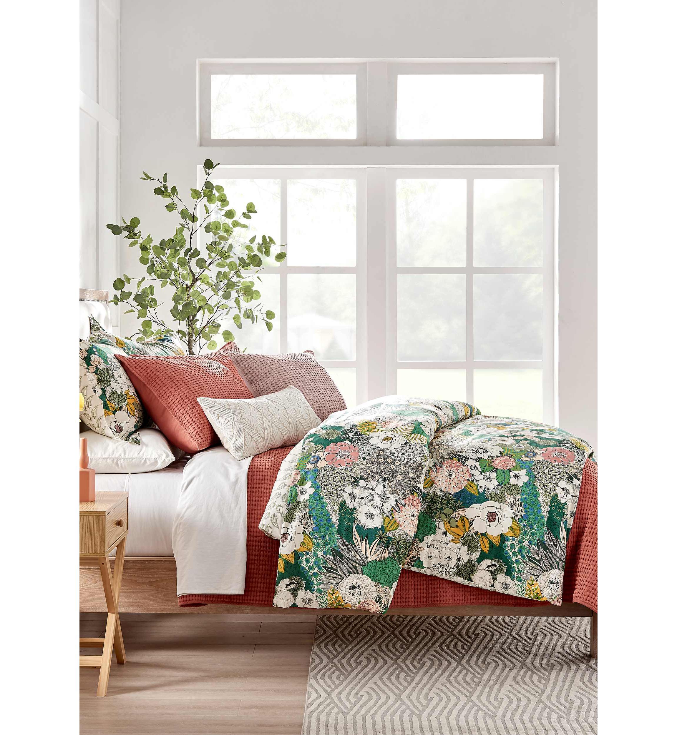 Mills Waffle Quilt Set