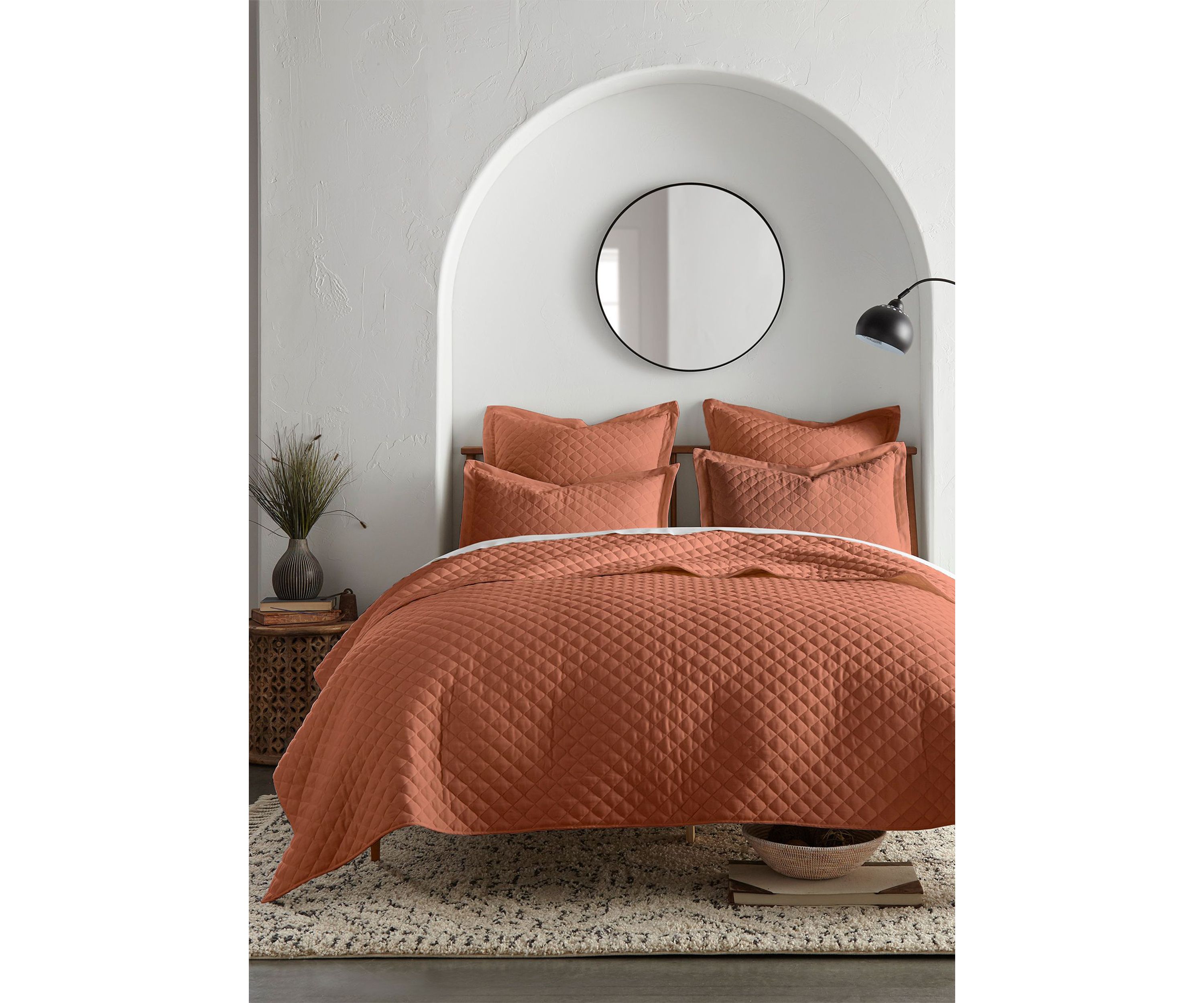 Austin Linen Blend Quilt Set