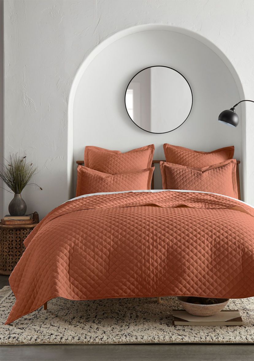 Austin Linen Blend Quilt Set