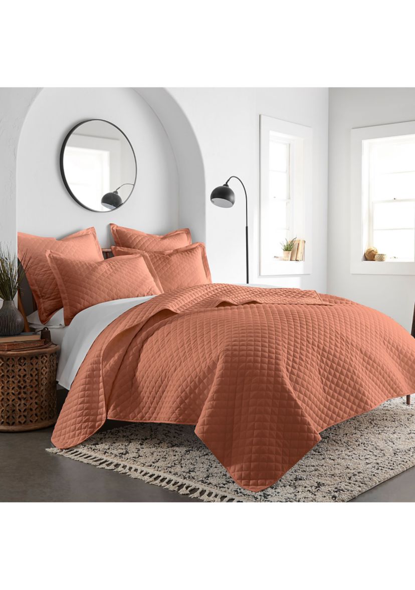 Austin Linen Blend Quilt Set