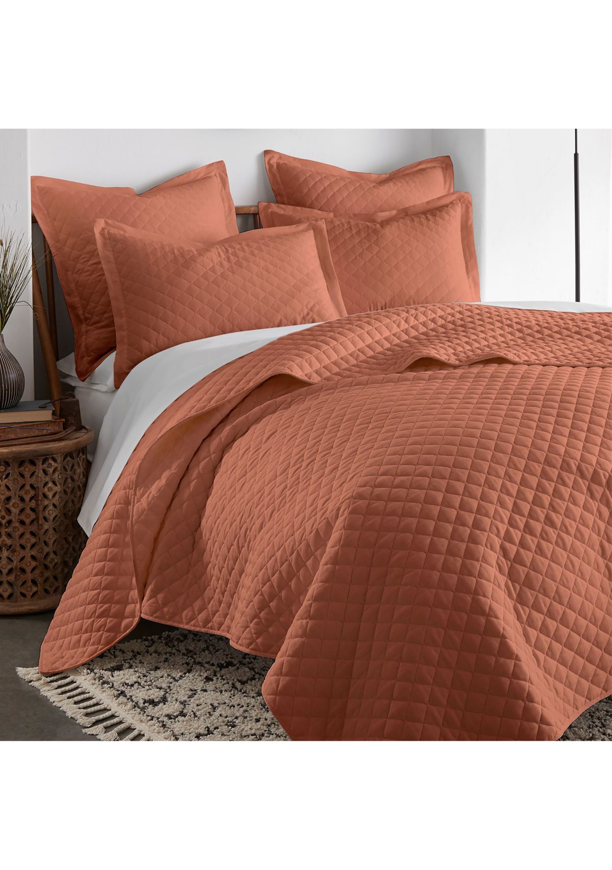 Austin Linen Blend Quilt Set