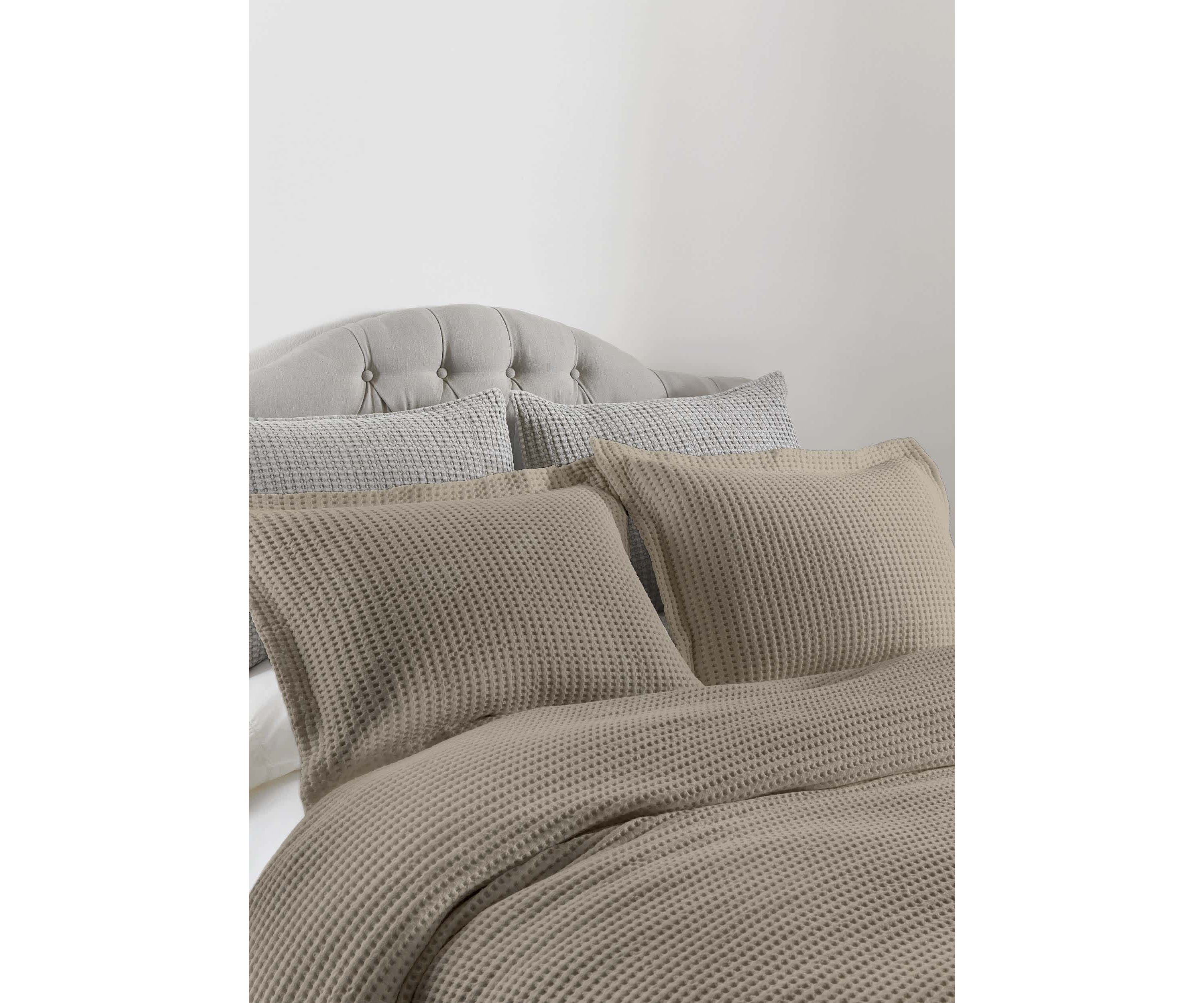 Mills Waffle Duvet Set