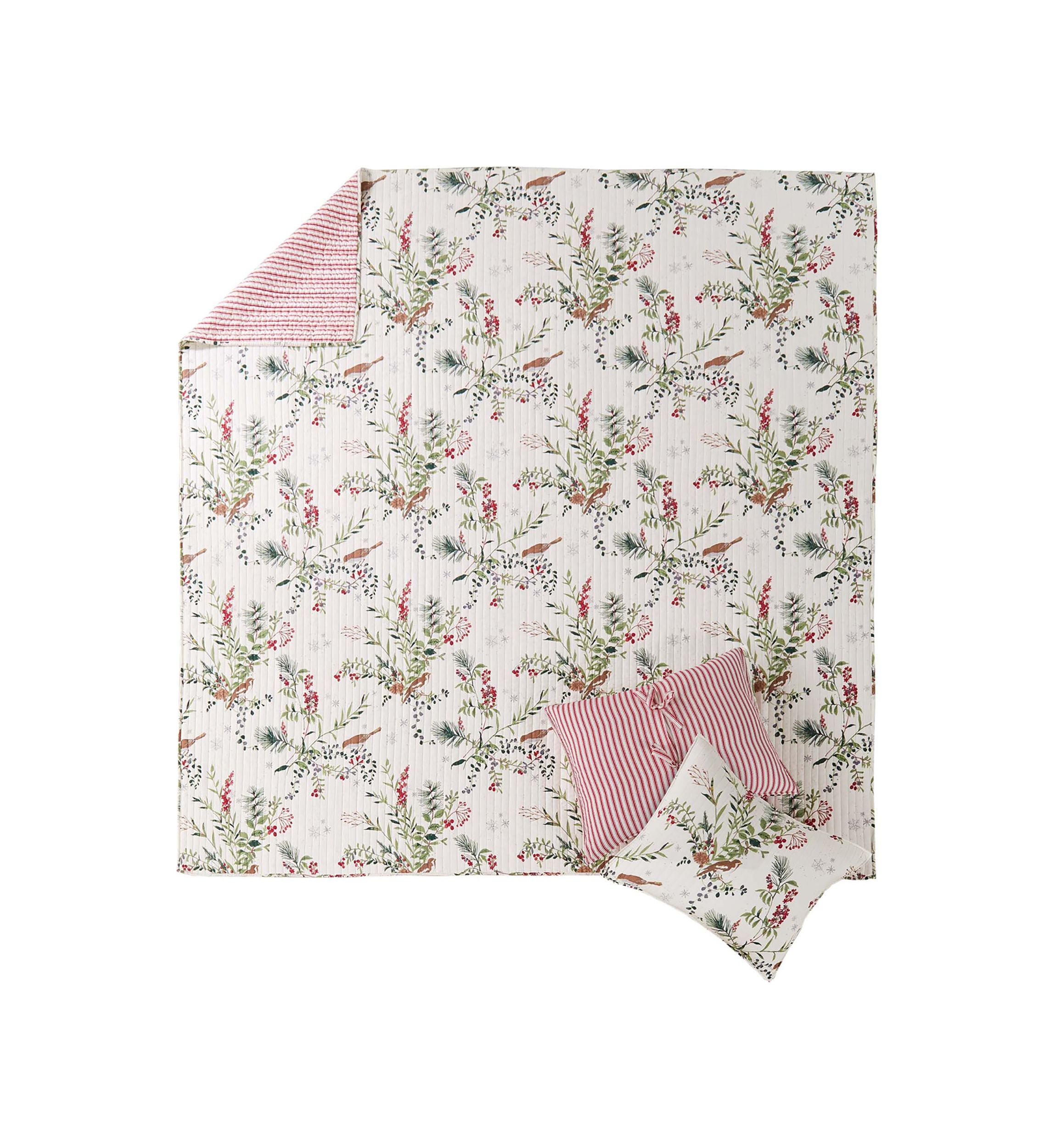 Winterberry Forest King Quilt Set