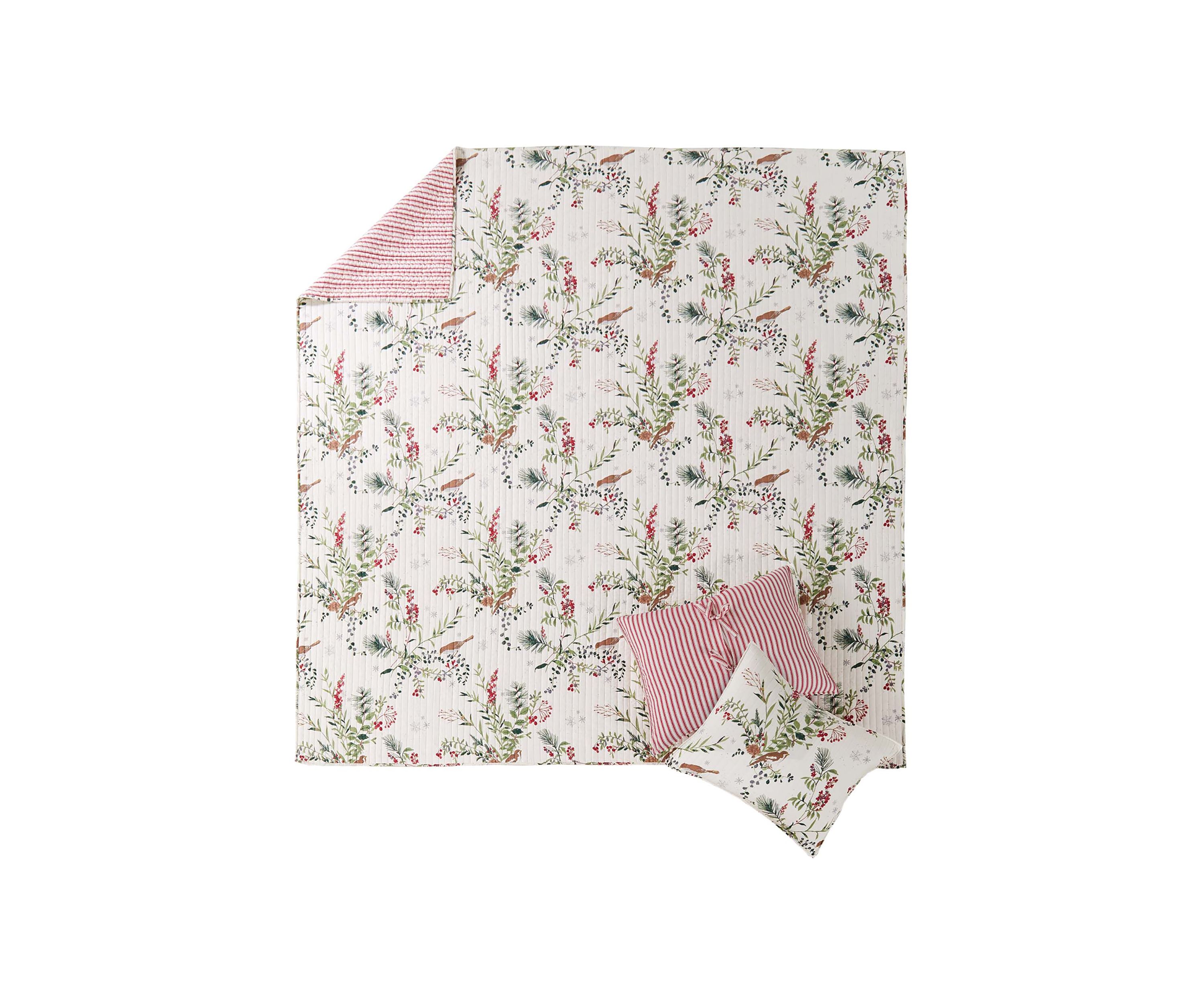 Winterberry Forest King Quilt Set
