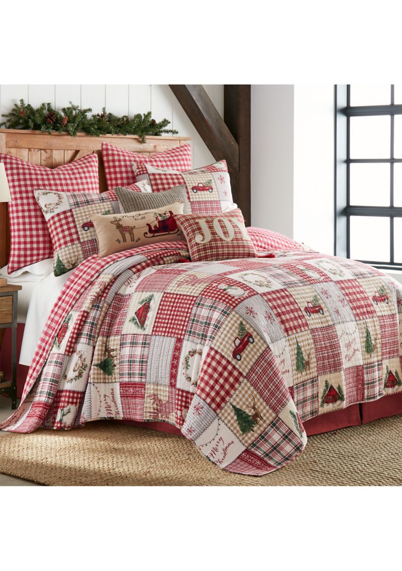 Home For Christmas Twin Quilt Set