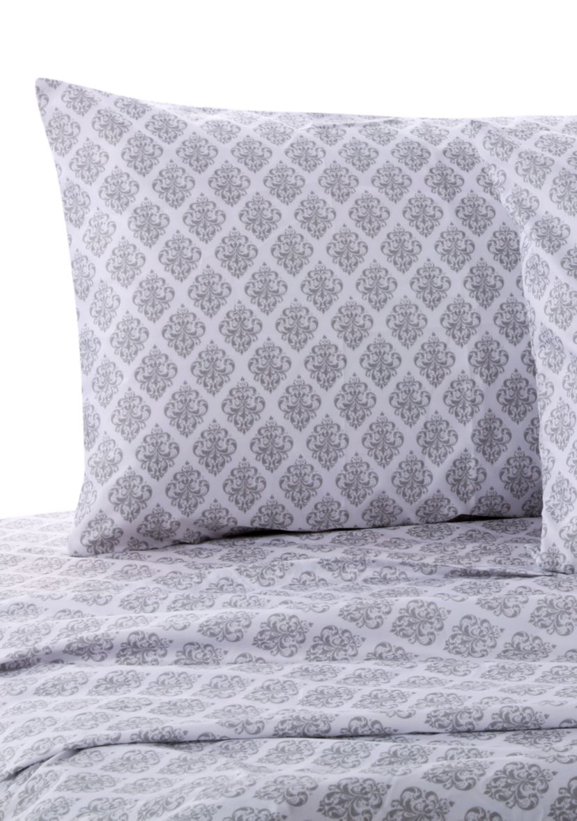 Alexi Damask Sheet Set