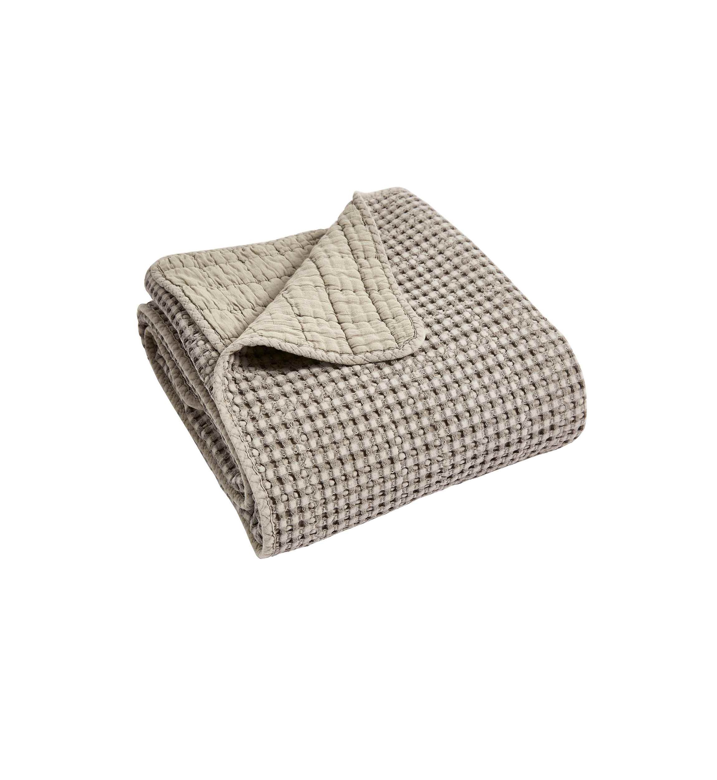 Mills Waffle Quilted Throw