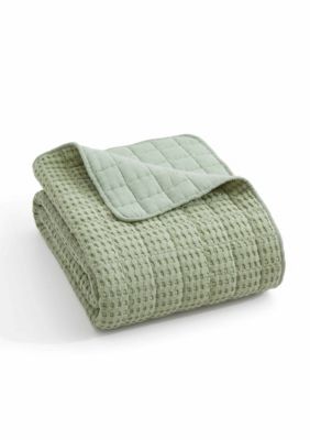 Mills Waffle Quilted Throw