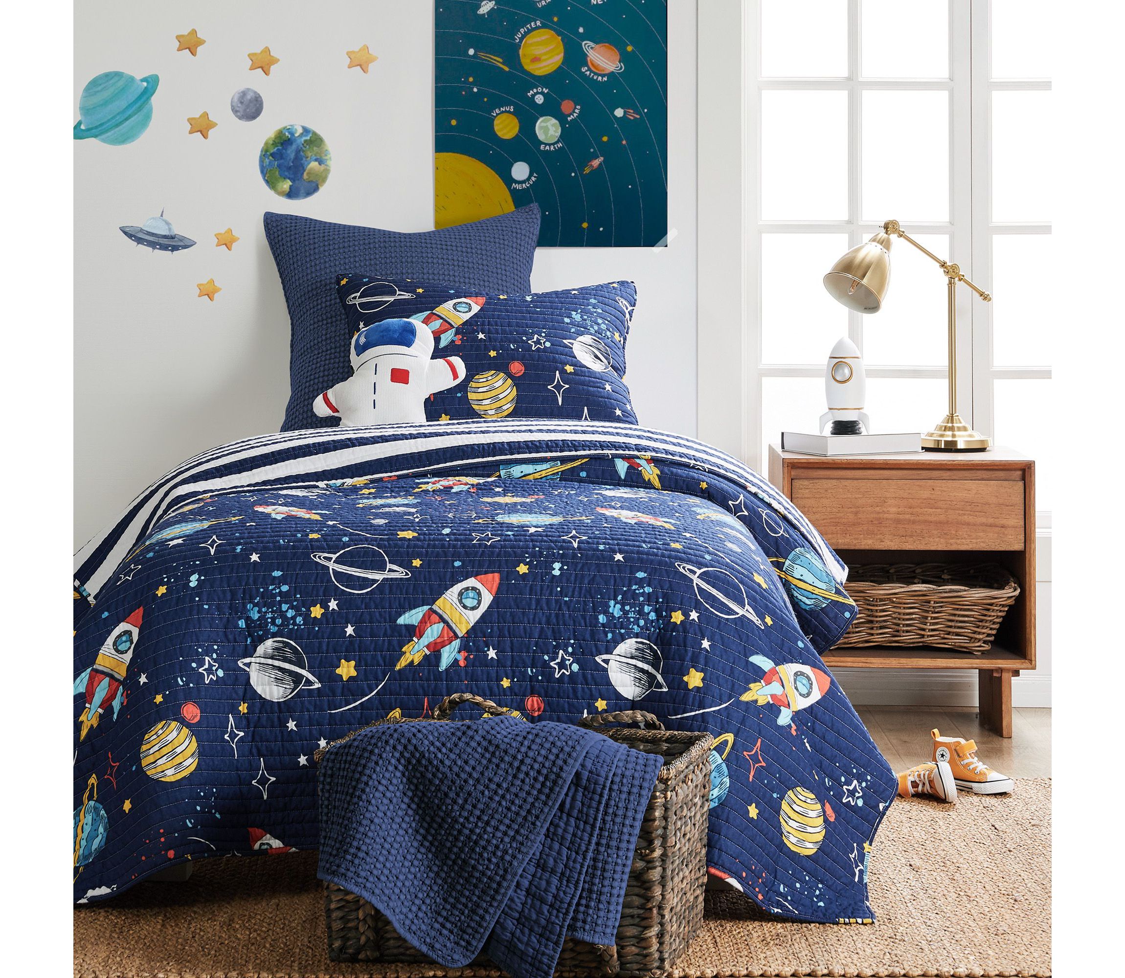 Galaxy Full/Queen Quilt Set