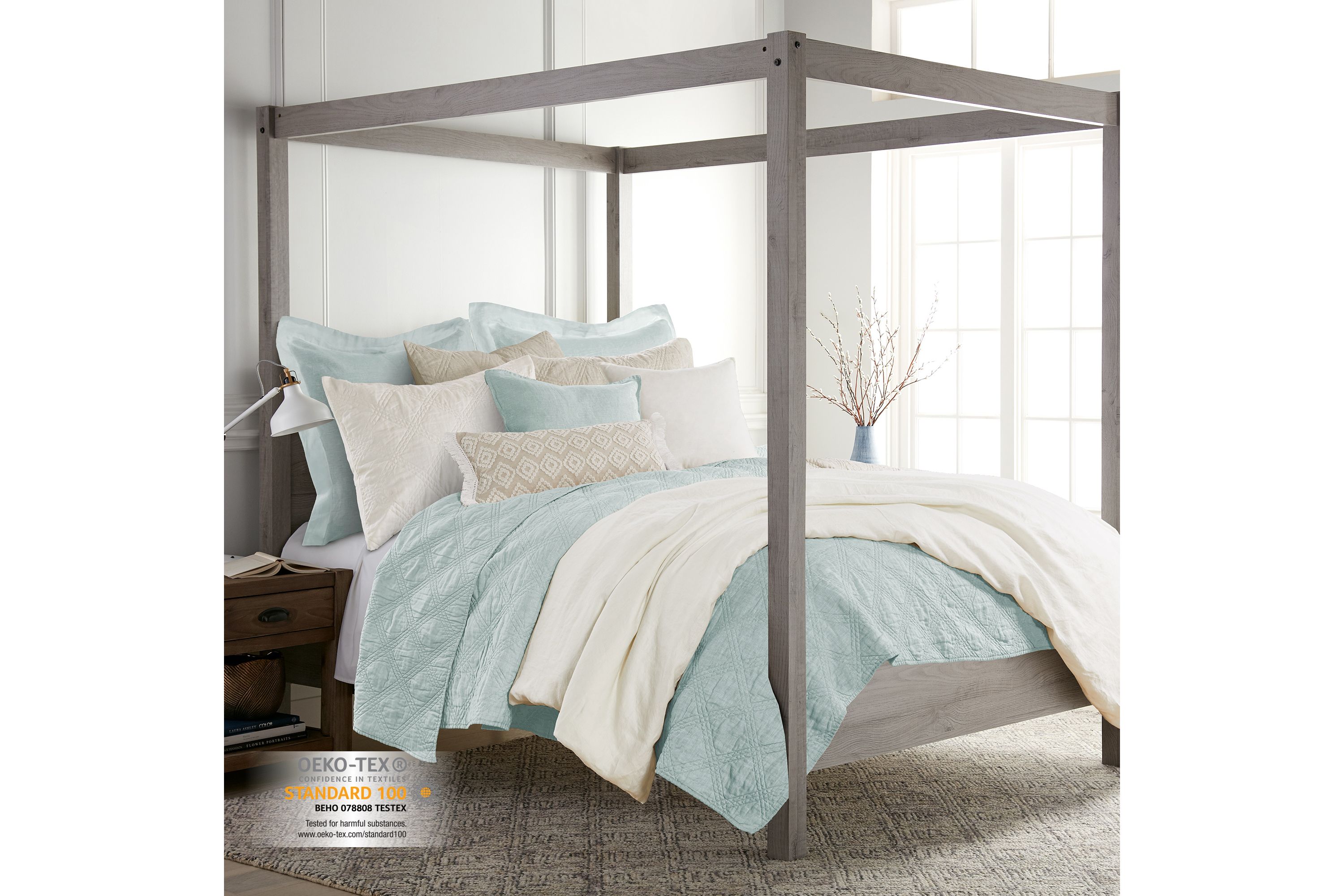 Camden Navy Twin Duvet Set