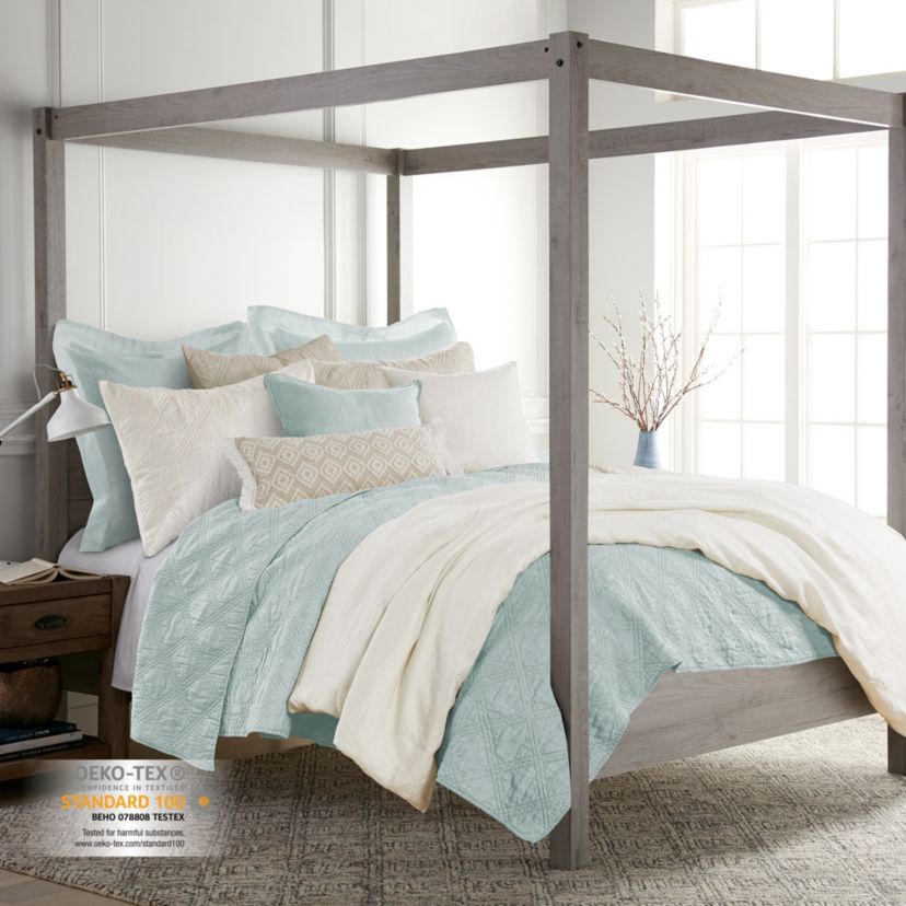 Camden Navy Twin Duvet Set