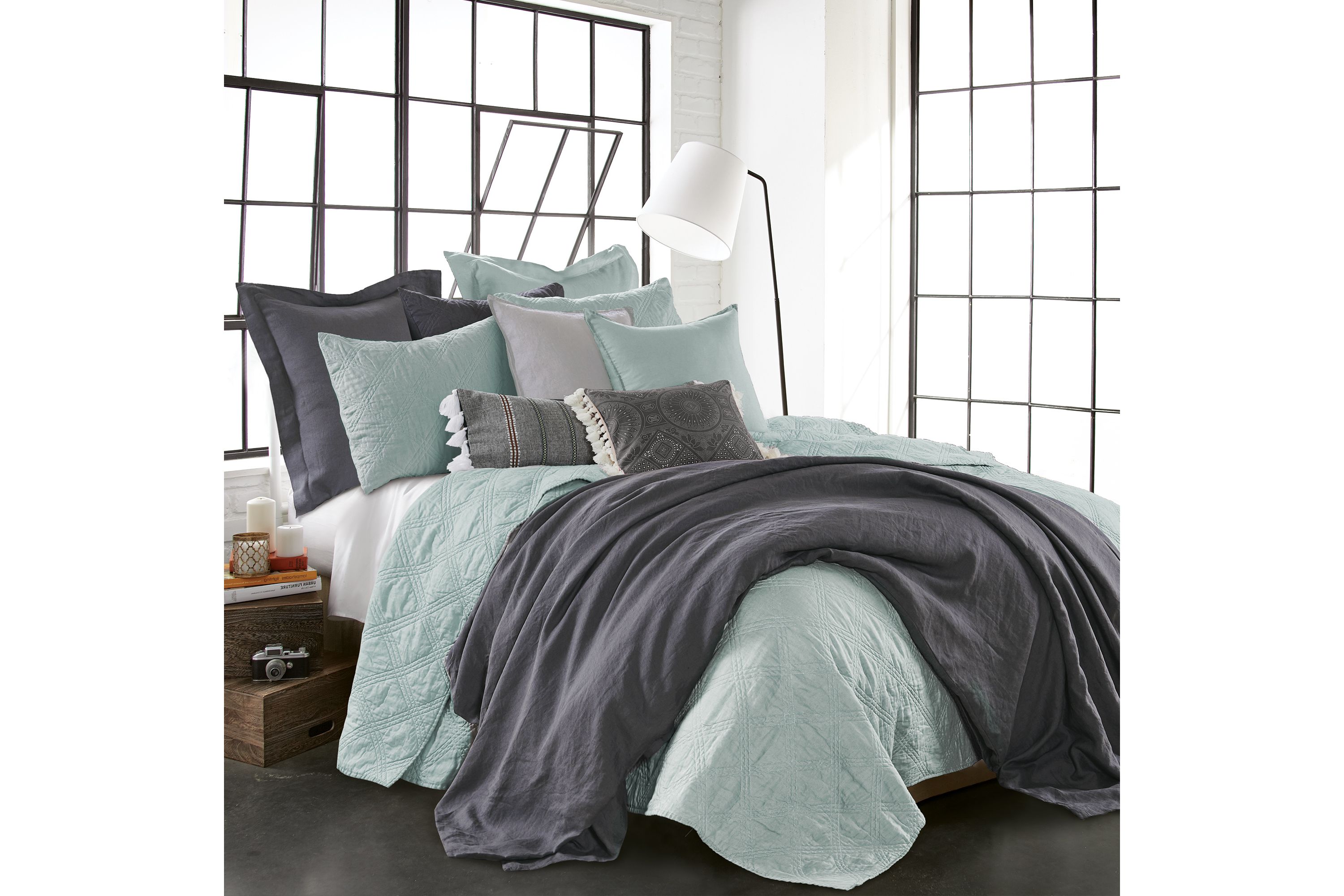 Camden Navy Twin Duvet Set