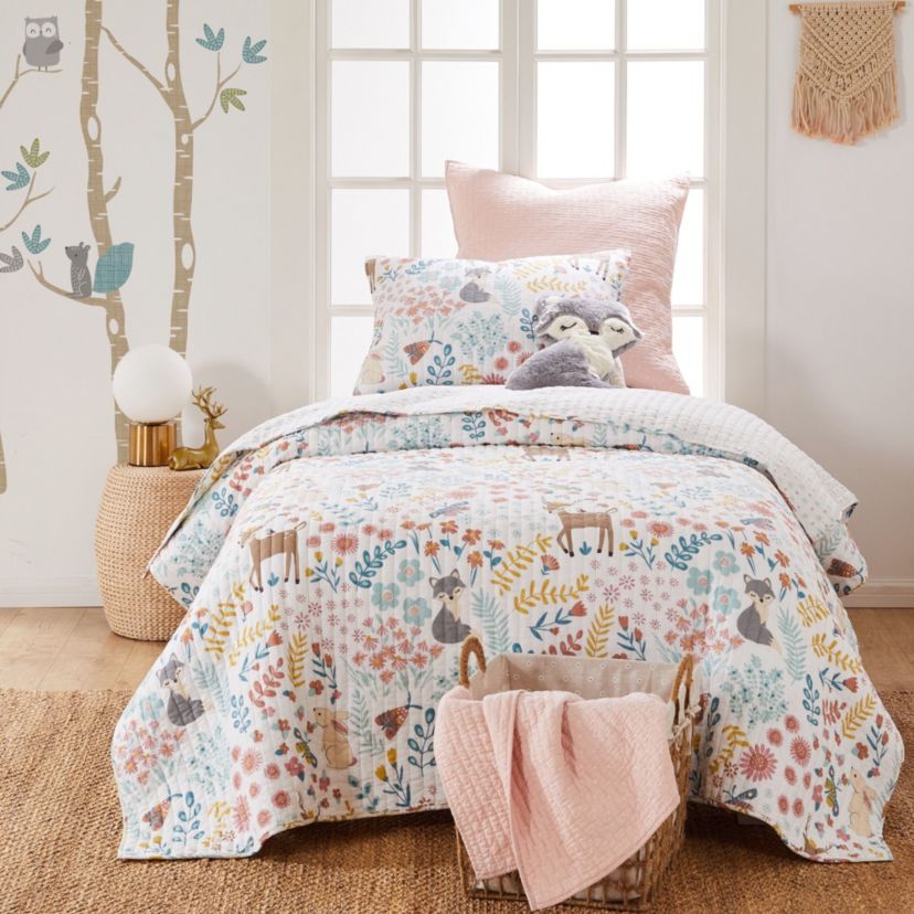 Fancy Forest Twin Quilt Set