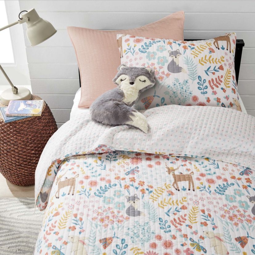 Fancy Forest Twin Quilt Set