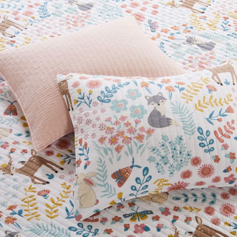 Fancy Forest Twin Quilt Set