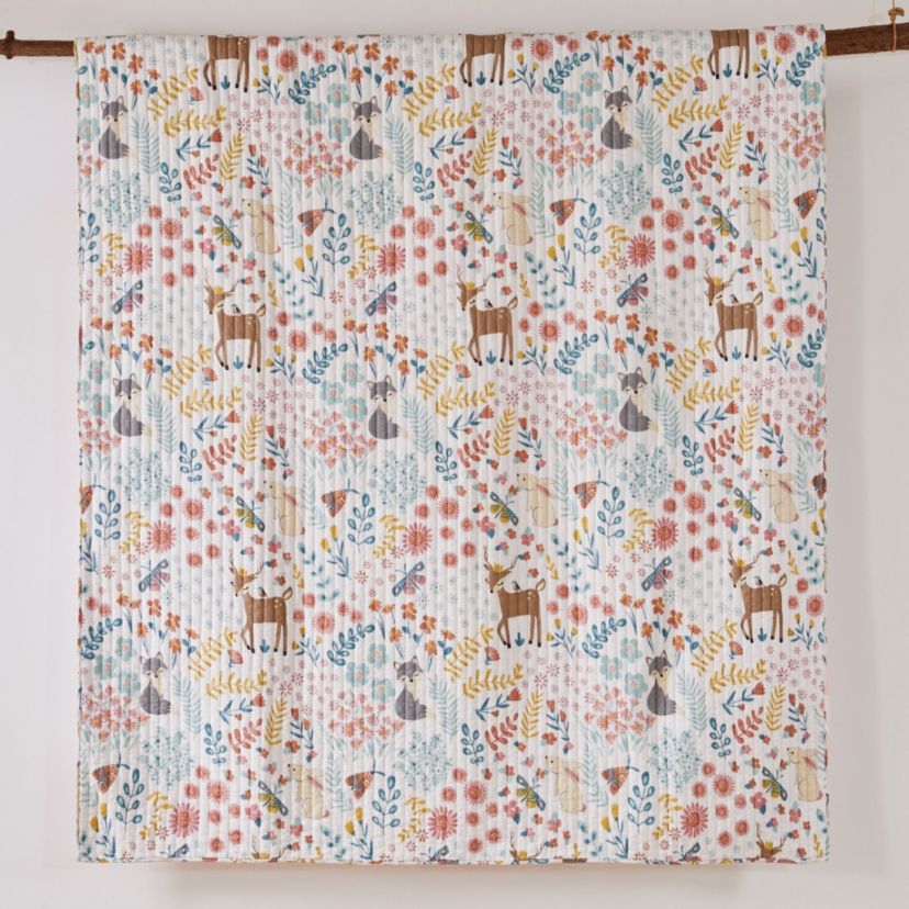 Fancy Forest Twin Quilt Set