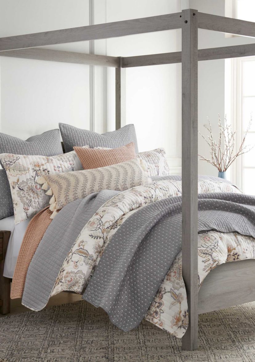 Cross Stitch Euro Sham Set of 2