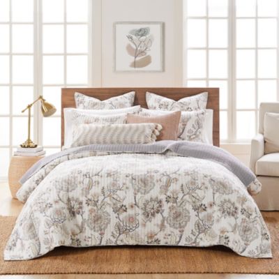 Ophelia Blush Twin Quilt Set