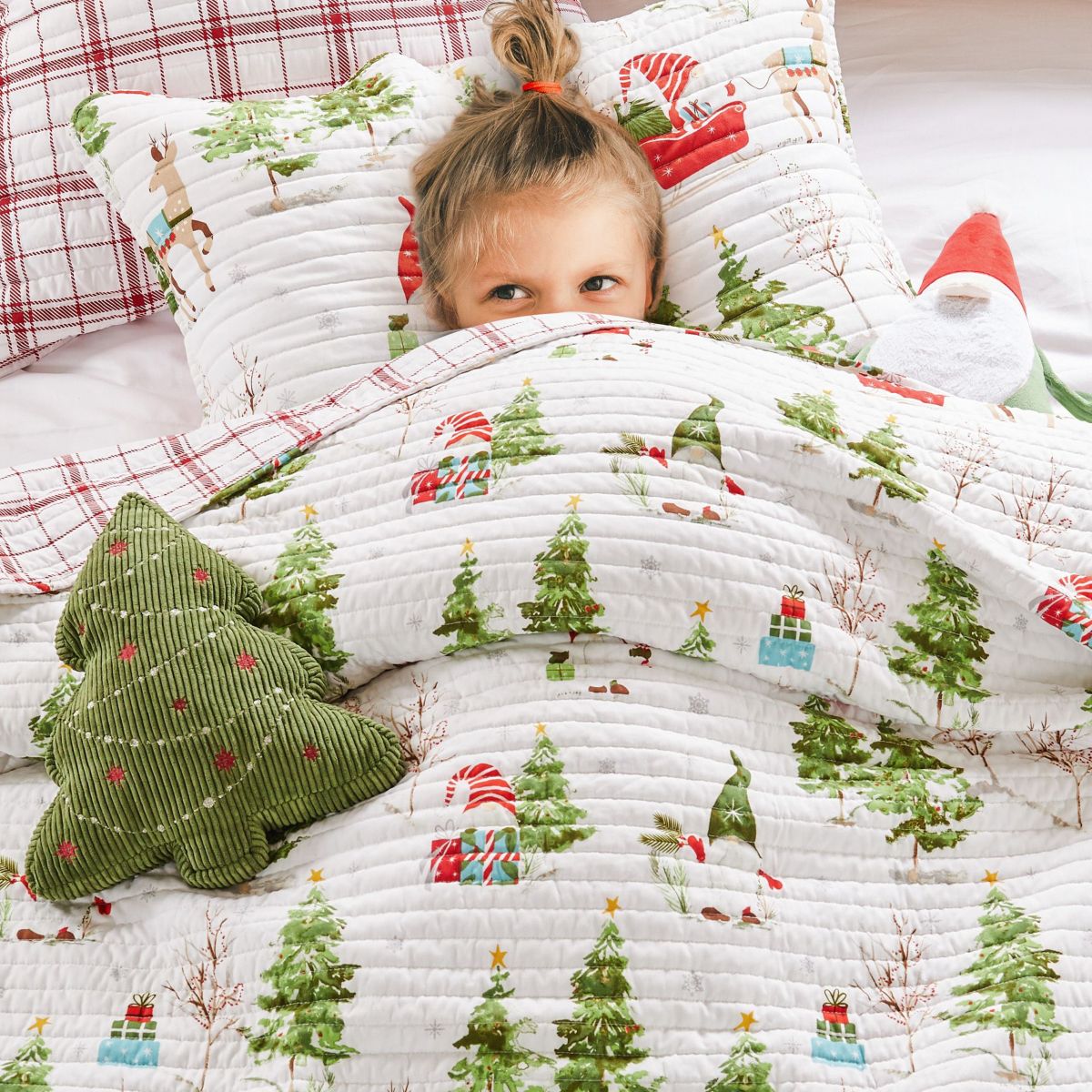 Gnome Forest Quilt Set