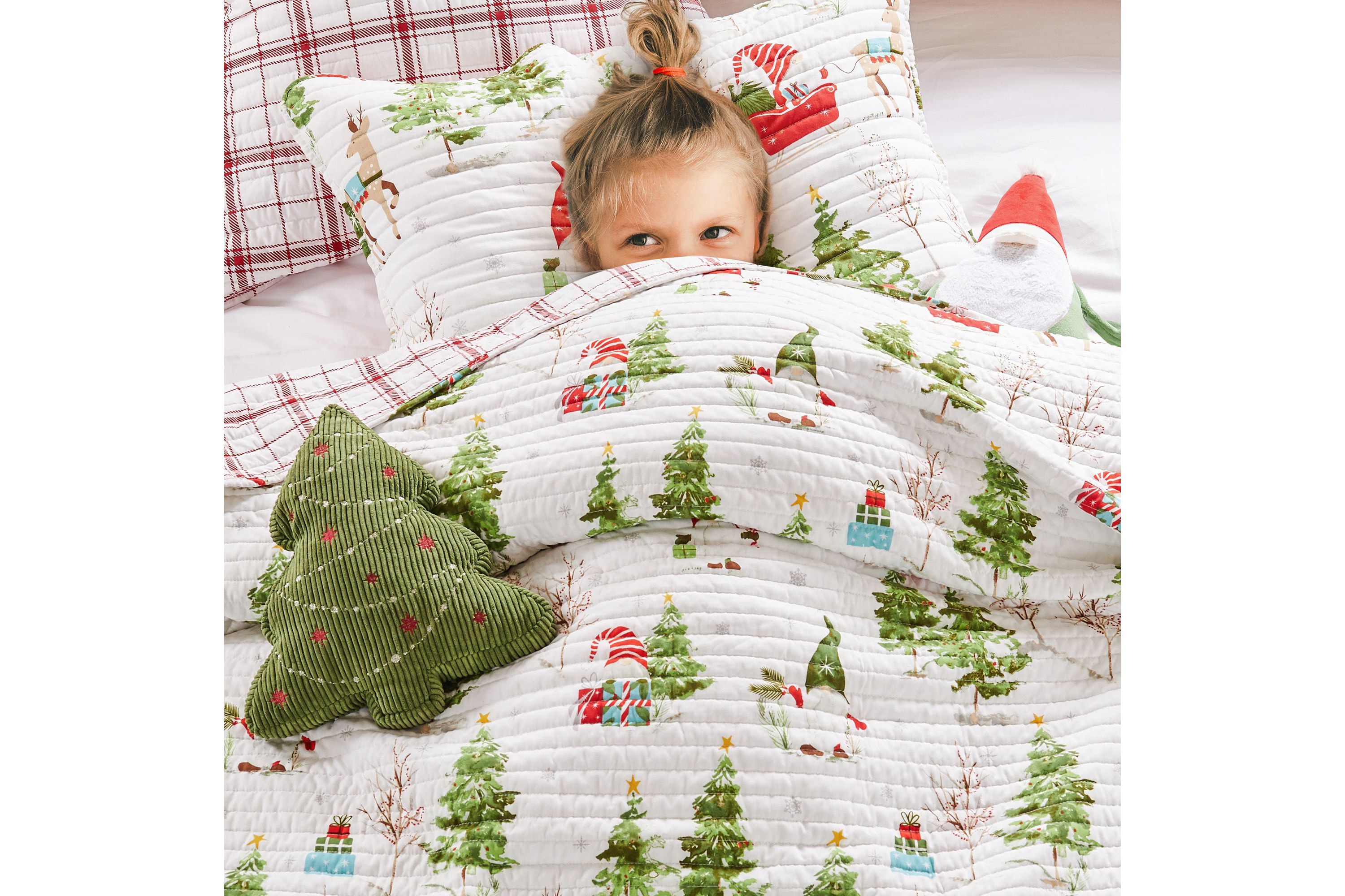 Gnome Forest Quilt Set