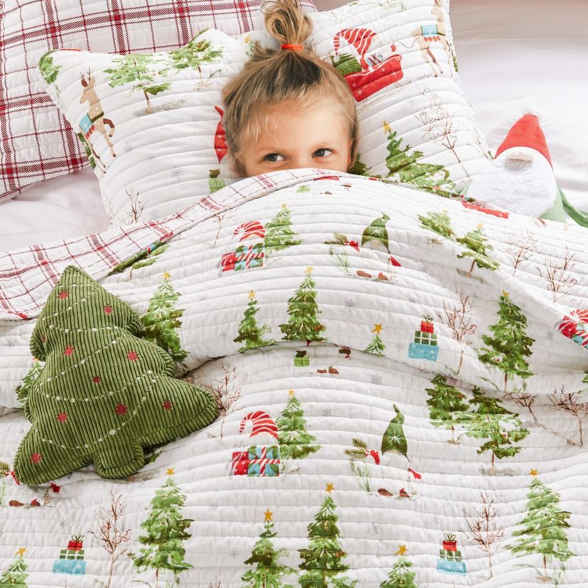 Gnome Forest Quilt Set
