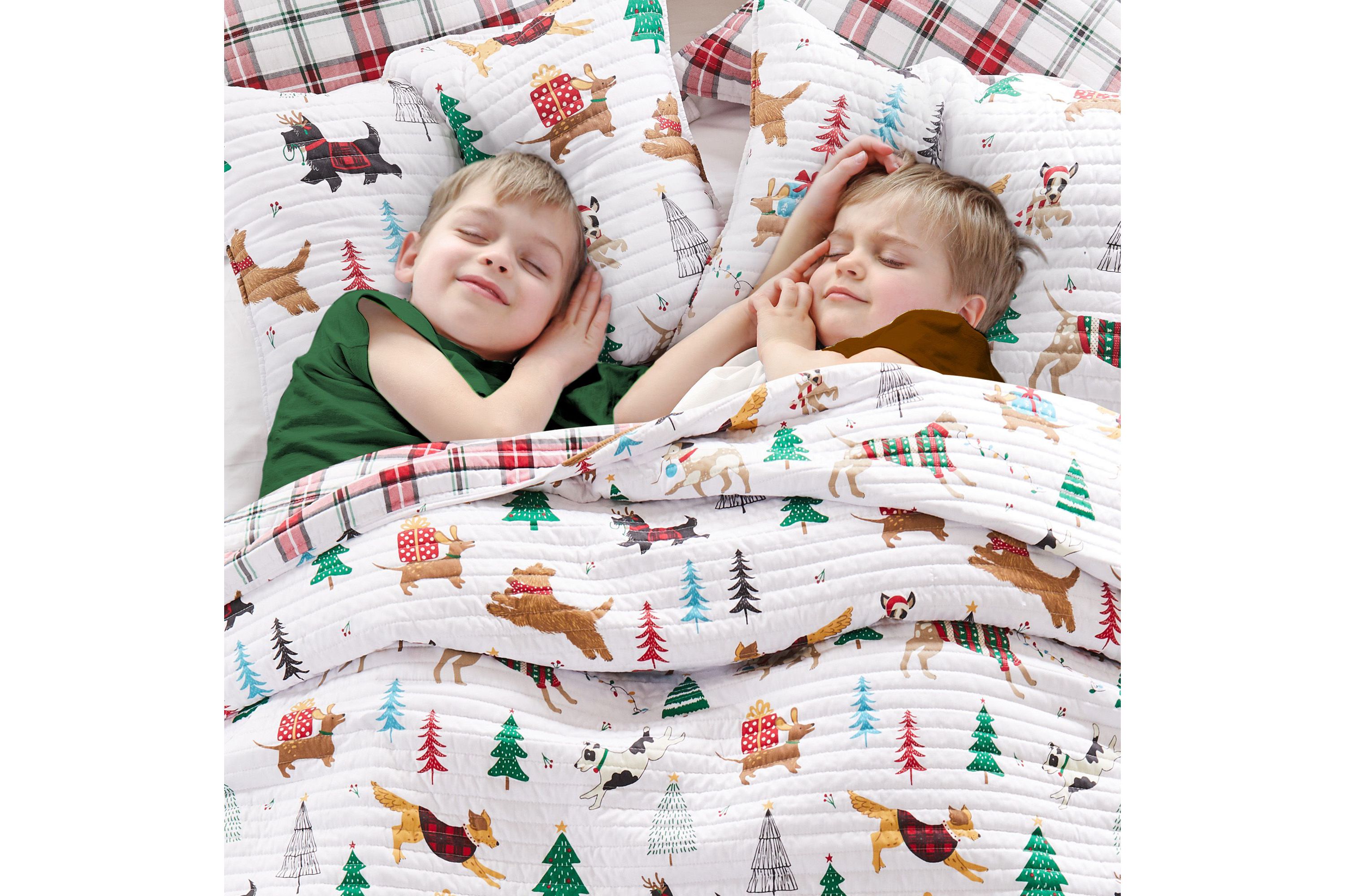 Jingle Paws Quilt Set