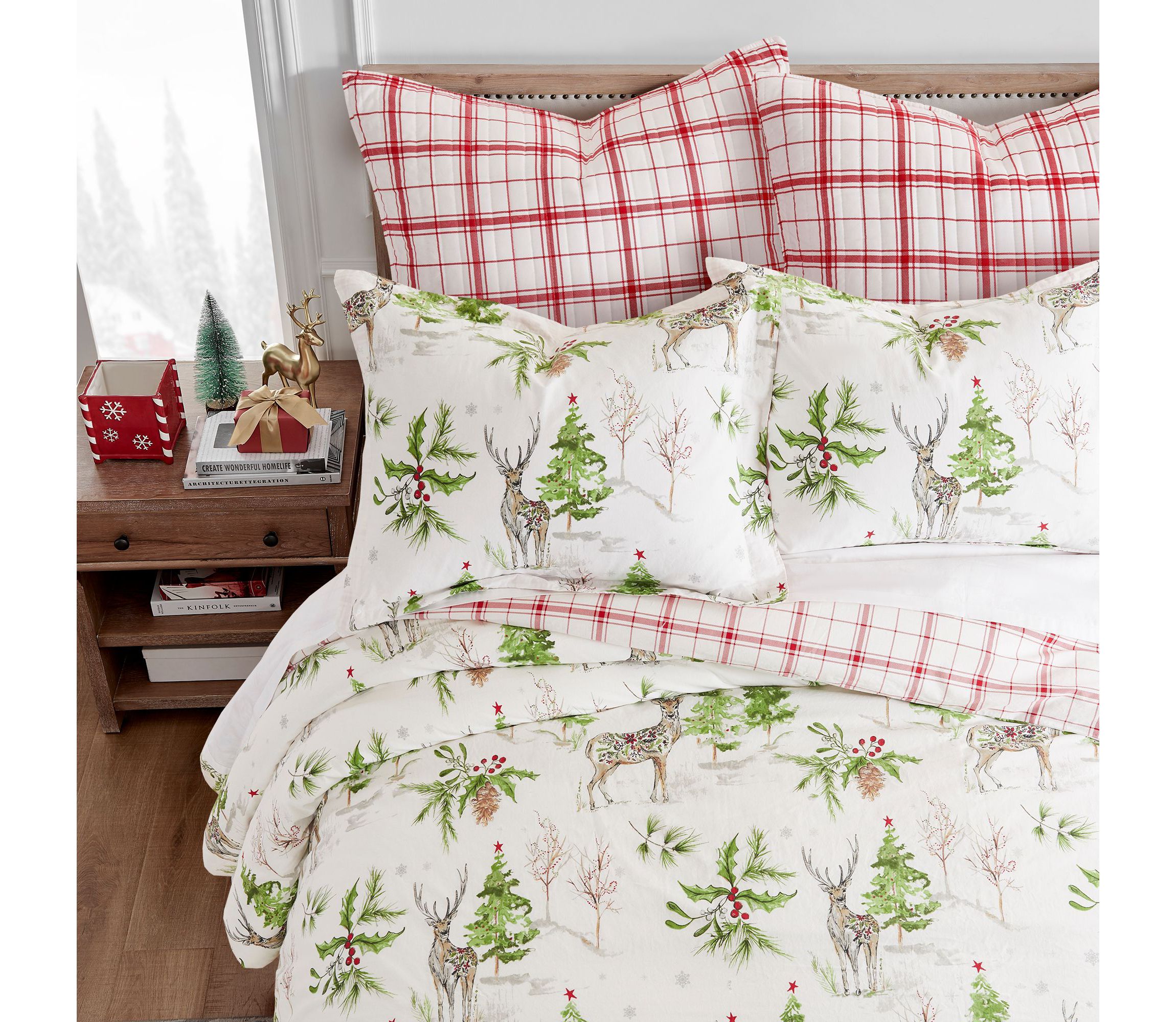 Sleigh Bells Duvet Cover Set