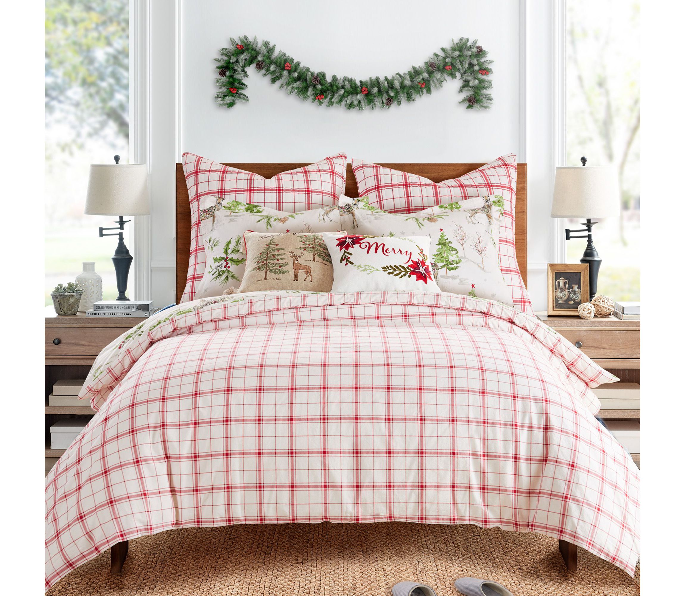 Sleigh Bells Duvet Cover Set