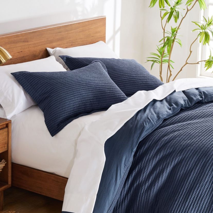 Cloud Waffle Duvet Set