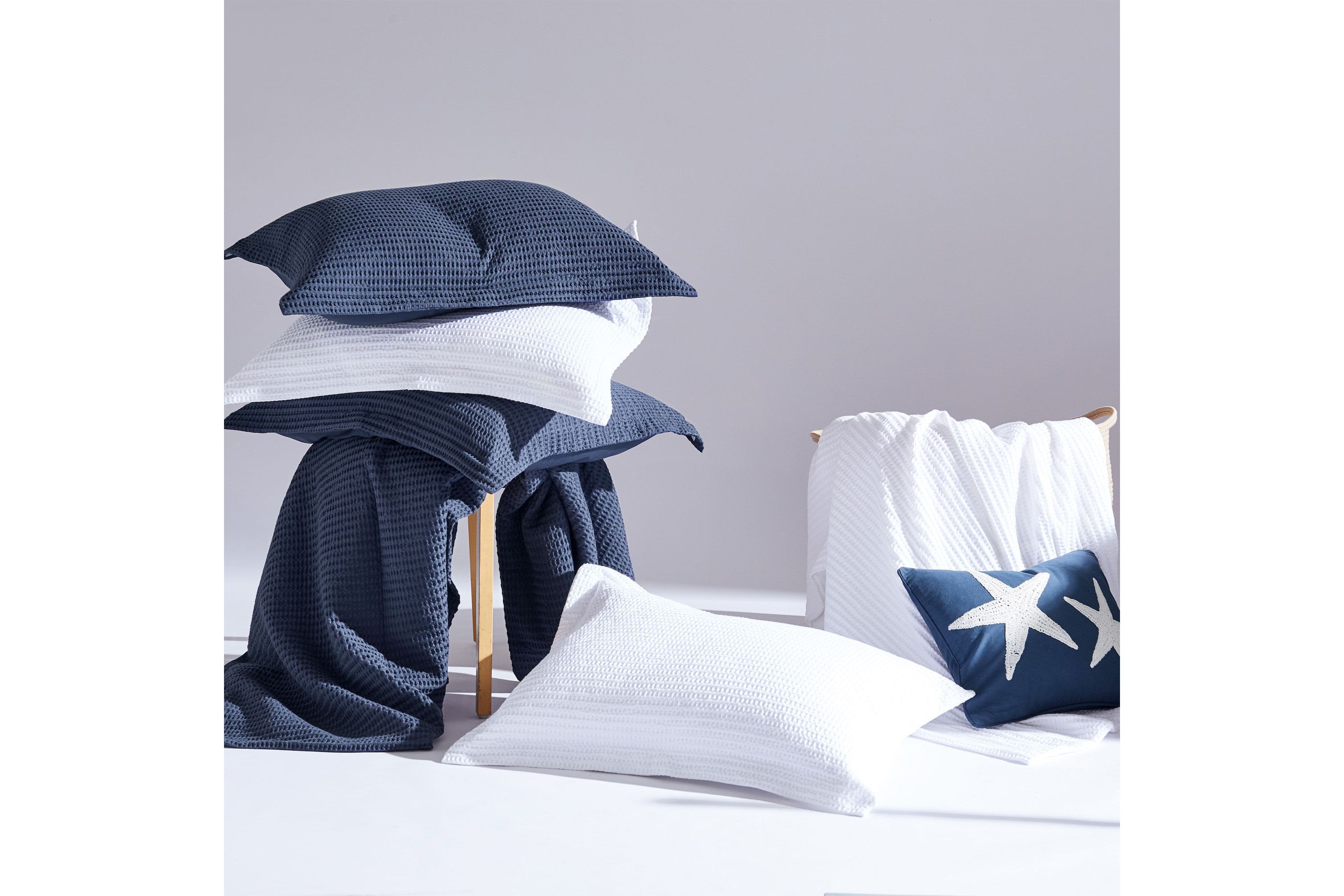 Cloud Waffle Duvet Set