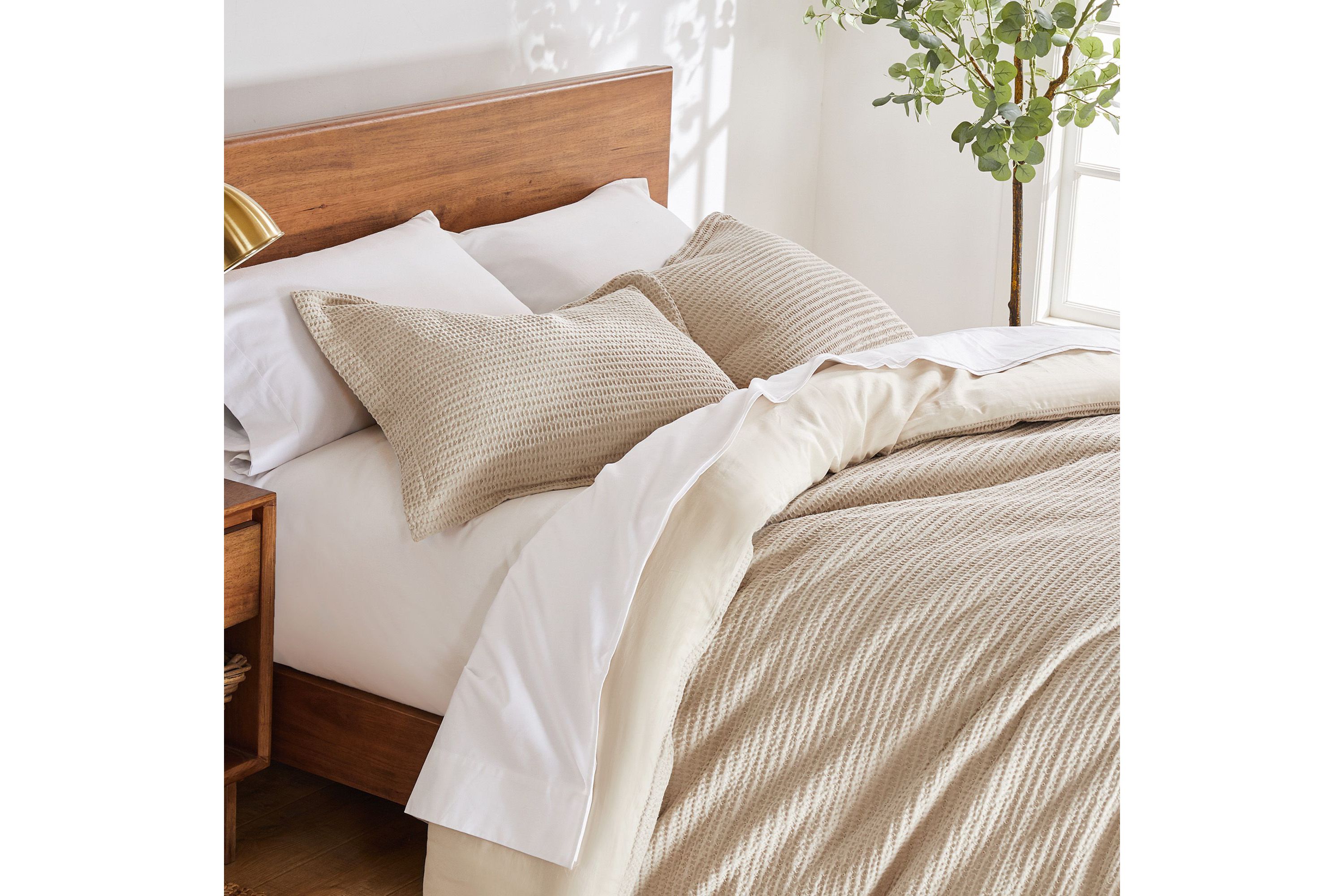 Cloud Waffle Duvet Set
