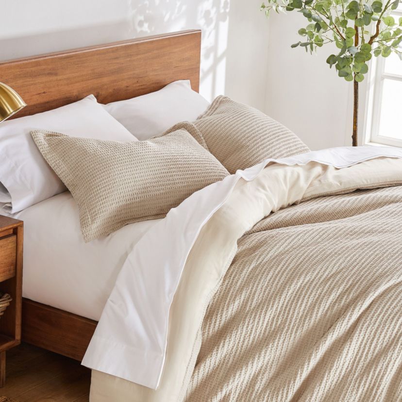 Cloud Waffle Duvet Set