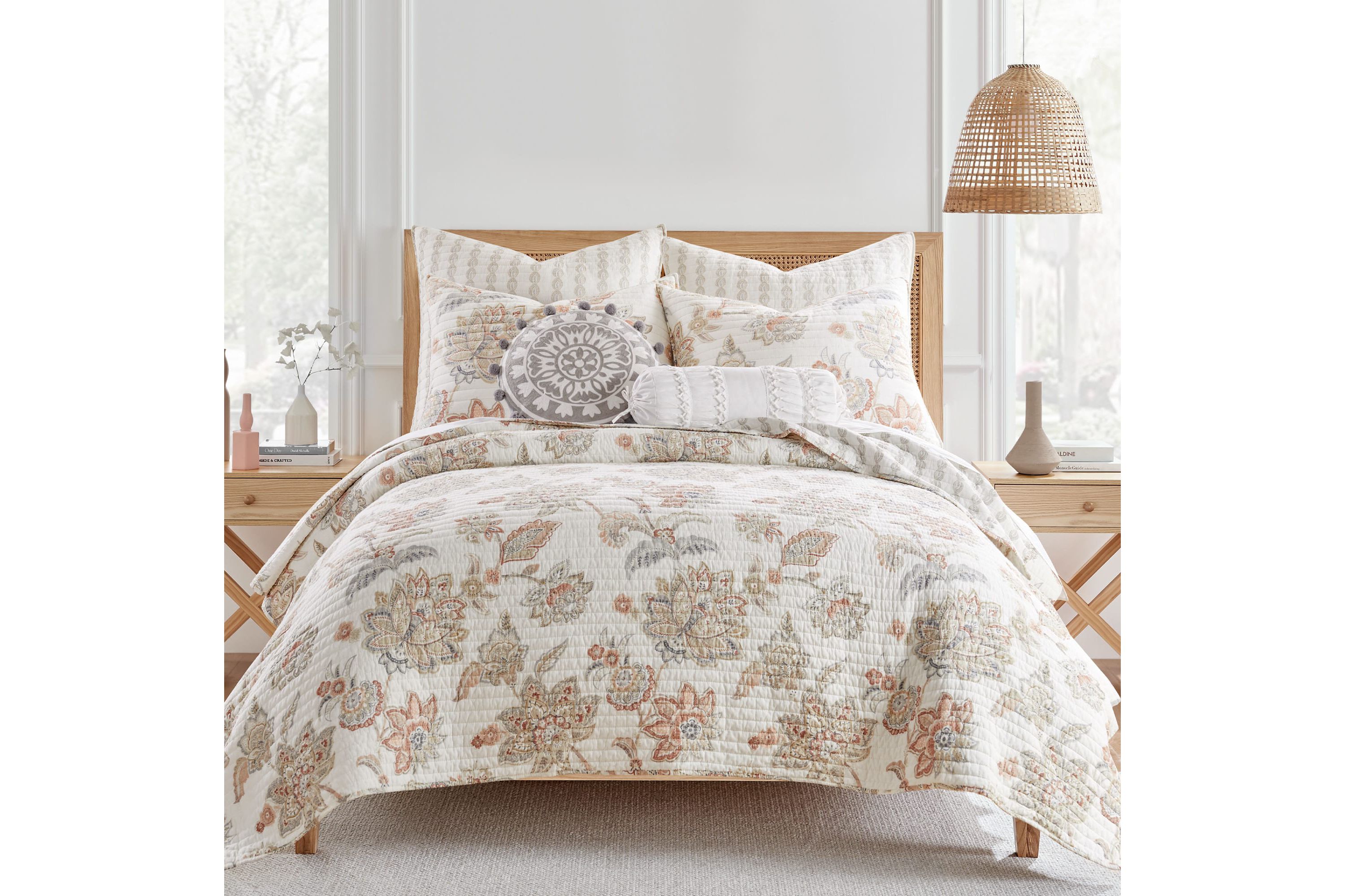Selesta Blue Quilt Set