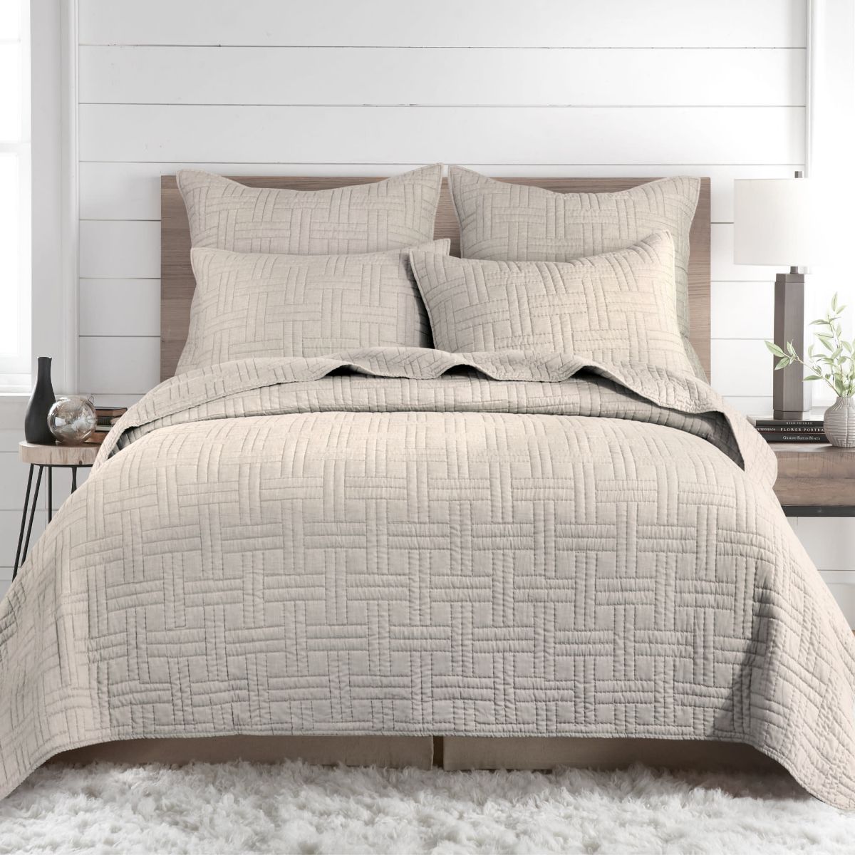 Melange Stitch Quilt Set