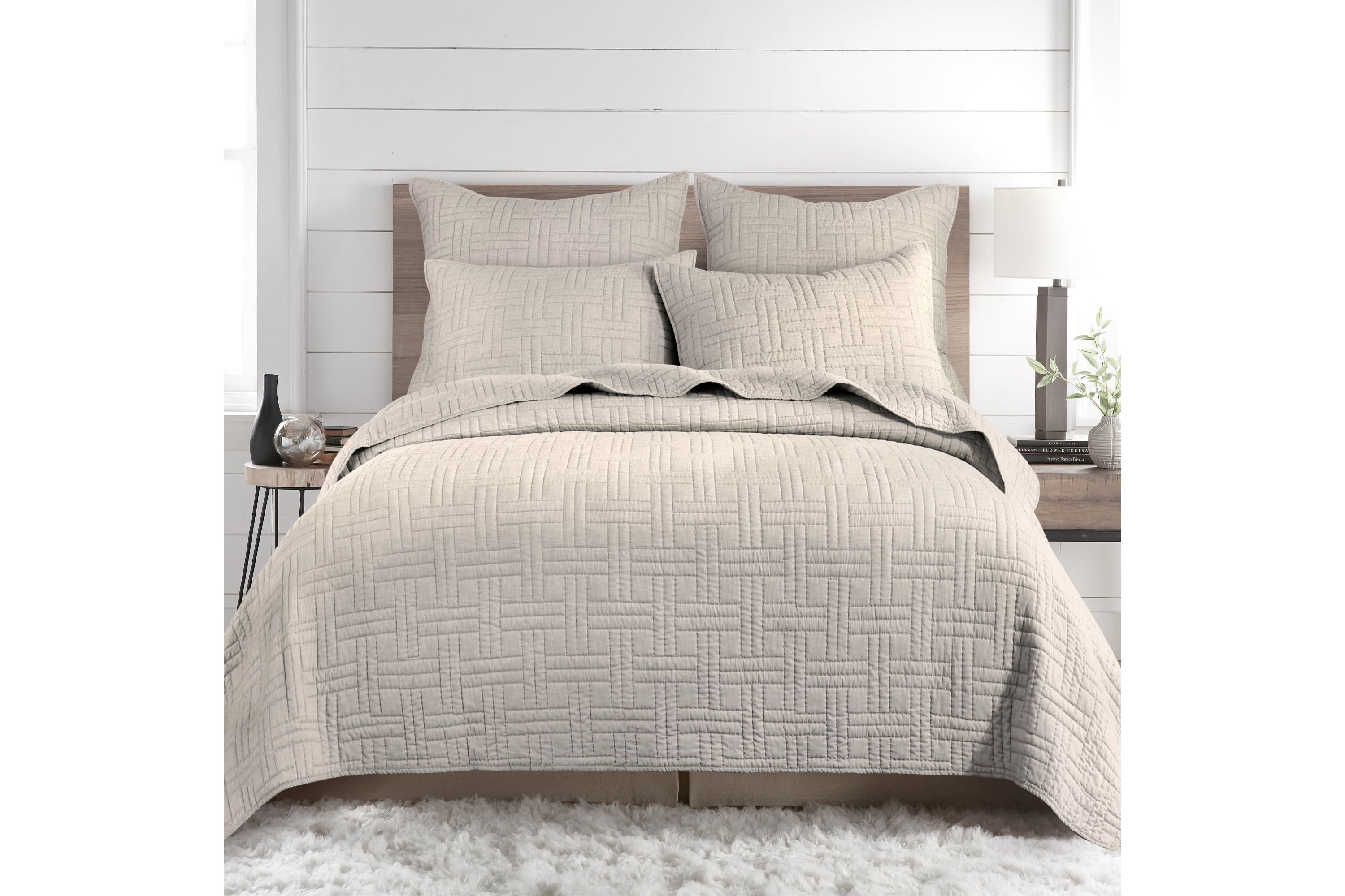 Melange Stitch Quilt Set
